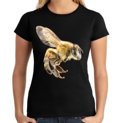 koszulka z pszczołą damska dla hodowcy pszczół pszczelarza na prezent z nadrukiem motywem pszczoły