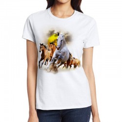 Koszulki z końmi koszulka z koniem damska t-shirt