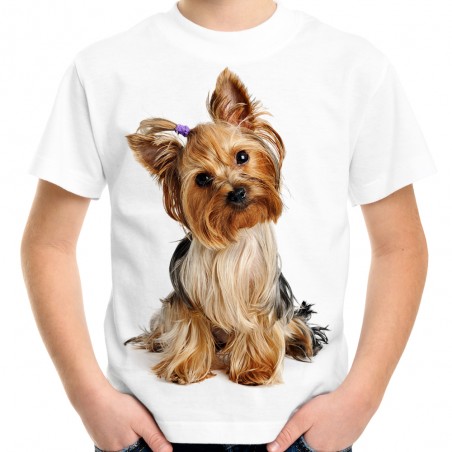 koszulka z yorkiem dziecięca miłośnik psów kanapowiec pies yorkshirre terrier