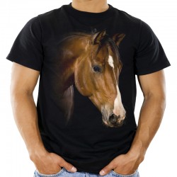 Koszulka z koniem koszulka męska z koniem koszulki z koniem końmi