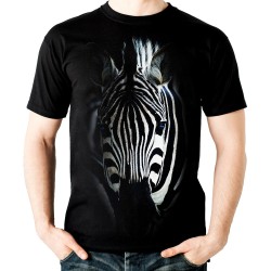 Koszulka z Zebrą dziecięca z nadrukiem motywem grafika zebry t-shirt