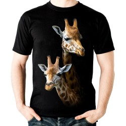 Koszulka z żyrafą dziecięca żyrafami z nadrukiem motywem grafiką żyrafa żyrafy t-shirt dla dziecka