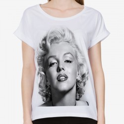 Bluzka z Marilyn Monroe damska z nadrukiem grafiką motywem na prezent dla kobiety żony mamy babci dziewczyny