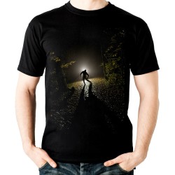 Koszulka z Zombie Walk Horror dziecięca  t-shirt mroczny na prezent dla fana miłośnika horrorów t-shirt