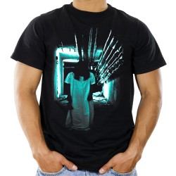 Koszulka ze Zjawą Azjatycki Horror męska na prezent dla fana miłośnika azjatyckich horrorów mroczny t-shirt