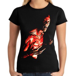 Koszulka z Zombie horror mroczna damska resident evil dla miłośniczki horrorów filmów grozy na prezent t-shirt