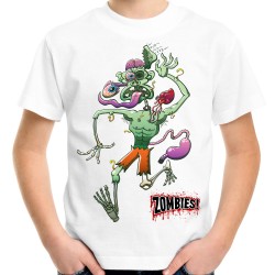 Koszulka z zombie dziecięca t-shirt