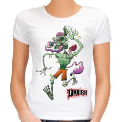 Koszulka z zombie damska t-shirt