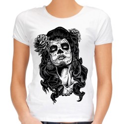 Koszulka z kobietą tatuażem damska t-shirt