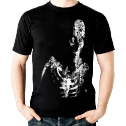Koszulka z Zombie horror mroczna dziecięca resident evil dla miłośnika horrorów filmów grozy na prezent t-shirt