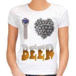 Koszulka kocham piwo i love...