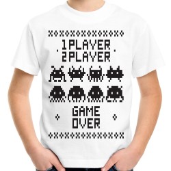 Koszulka dla gracza game over dziecięca na prezent koniec gry oldskul  t-shirt