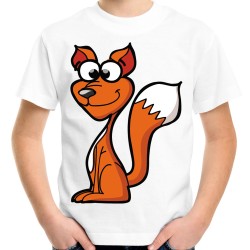 koszulka z wiewiórką na prezent występ do przedszkola żłobka wiewiórka t-shirt