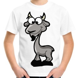 koszulka z kozą śmieszna koza t-shirt na prezent wystep do przedszkola szkoly