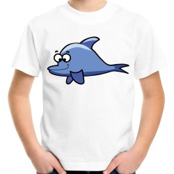 koszulka z delfinem delfin dziecięca t-shirt dla dziecka na prezent występ do przedszkola szkoły