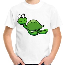 koszulka z żółwiem dziecięca żółw t-shirt z nadrukiem motywem żółwia na występ