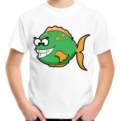 koszulka z rybą ryba dla dziecka dziecięca chłopca na prezent dla akwarysty t-shirt