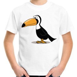 Koszulka z ptakiem tukanem...