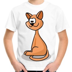 koszulka z kotem dziecięca