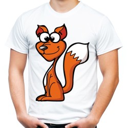 koszulka z wiewiórką męska chłopięca wiewiórka na prezent t-shirt