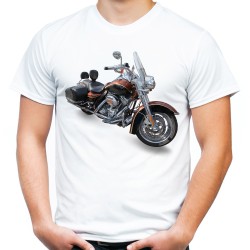 Koszulka z motorem na motor motocyklowa na prezent dla motocyklisty harley davidson t-shirt męski męska