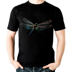 koszulka z ważką owadem dziecięca na prezent dla hodowcy miłośnika owadów z nadrukiem ważki motywem t-shirt