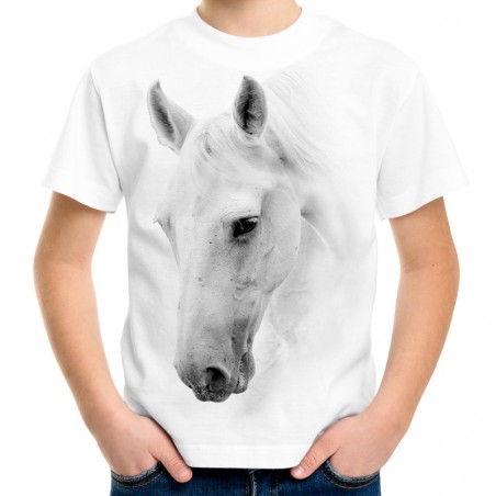 koszulka dziecięca z głową konia głowa konia koszulka dla dziecka z koniem