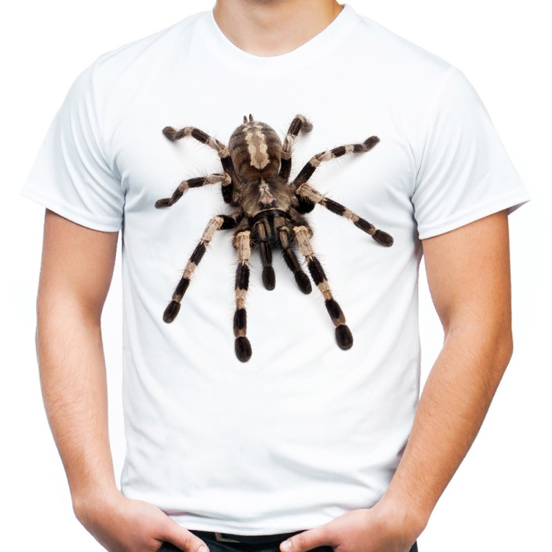 Koszulka z pająkiem tarantula spider t-shirt z nadrukiem motywem pająka prezent dla hodowcy