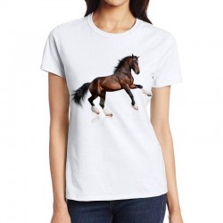 Koszulka z koniem koszulki z koniem damska damskie t-shirt