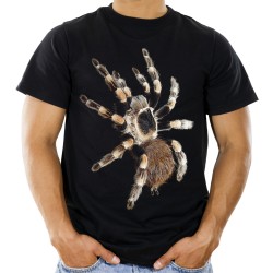 koszulka z pająkiem tarantula męska t-shirt z nadrukiem motywem pająka