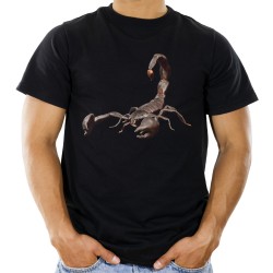 koszulka ze skorpionem na prezent dla skorpiona z nadrukiem motywem t-shirt znak zodiaku