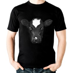Koszulka dziecięca z krową z nadrukiem motywem krowy t-shirt