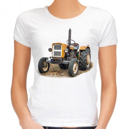 koszulka z traktorem ursus c-330 c0360 ciągnik dla fana traktorów gospodarza rolnika na prezent