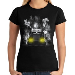 koszulka z ciężarówką ciągnikiem siodłowym tirem na prezent dla kierowcy