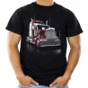 koszulka z tirem męska truck dla kierowcy ciągnik siodłowy t-shirt