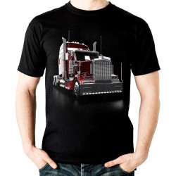 koszulka z samochodem tirem truck dziecięca