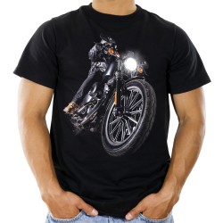 koszulka z motorem dla motocyklisty na prezent męska motocykl
